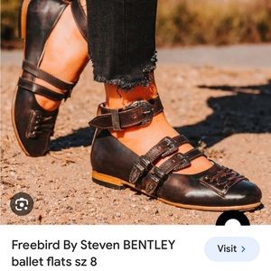 SOLD….Freebird Bentley size 7 ( fits a SIZE 7) distressed brown